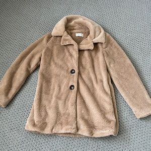 Z SUPPLY Carmen FAUX FUR COAT 🐻